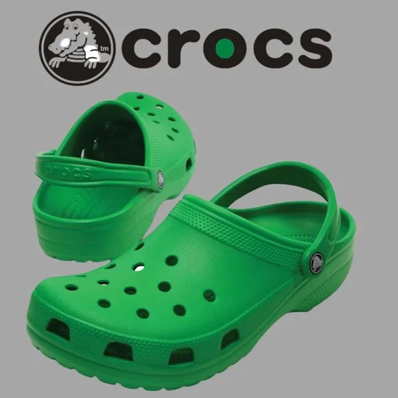 CROCS | Shoes | Mens Crocs Classic Clog Grass Green | Poshmark display picture 3